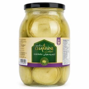 Chamsine artiskokker i glas