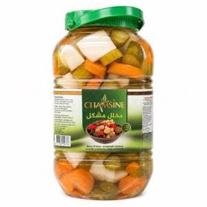Chamsine blandede pickles, stort glas