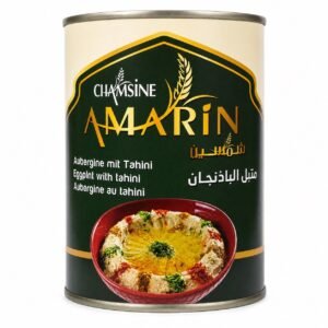 Chamsine Mousabbaha med tahin på dåse