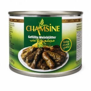 Chamsine fyldte vinblade på dåse