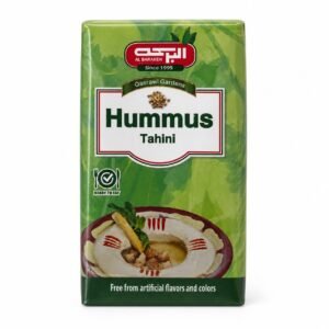 Al Rabih hummus med tahin, kartoner