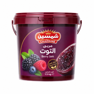Morbærmarmelade i plastbøtte 1,5 kg