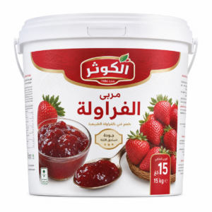 Jordbærmarmelade i plastbøtte 1,5 kg